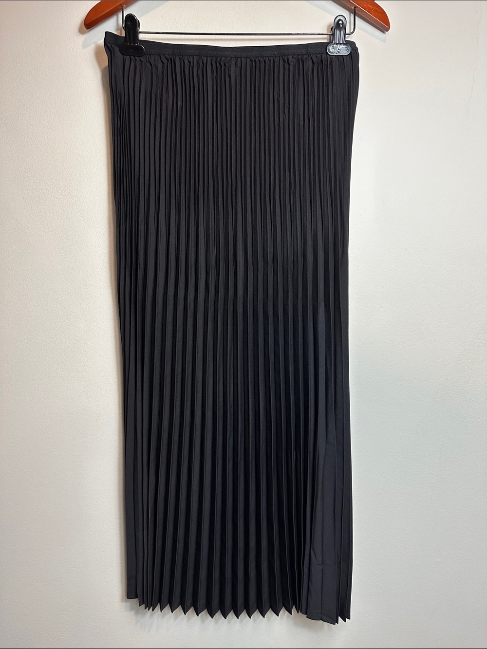 Eileen Fisher Med Lightweight Fluid Pleats Maxi Skirt Convertible Dress NWT $328 - Picture 3 of 6